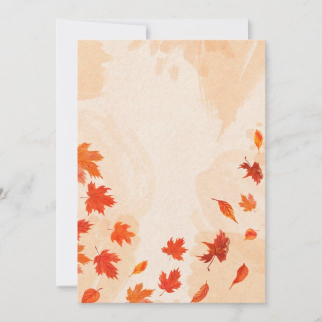 Carte postale Invitation 5" x 7" (Devant)