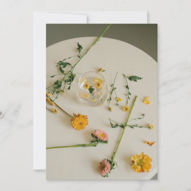 Carte postale Invitation 5" x 7" (Devant)