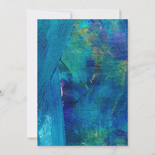 Carte postale Invitation 5" x 7" (Devant)