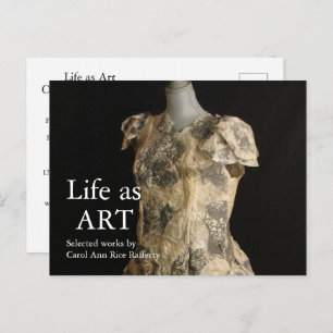 Carte postale Invitation Art Show