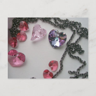 Carte Postale Invitation au Salon de Bijoux