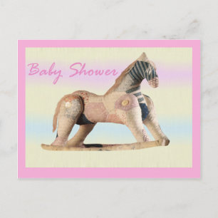 Carte Postale Invitation baby shower