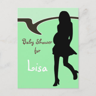 Carte Postale Invitation baby shower