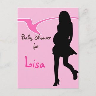 Carte Postale Invitation baby shower