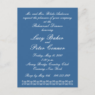 Carte Postale Invitation de défilement (personnalisable)