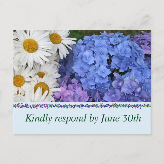 Carte postale Invitation de douche nuptiale (Devant)