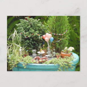 Carte postale Invitation de fête