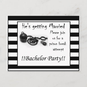 Carte Postale Invitation de la fête de baccalauréat - interrupti