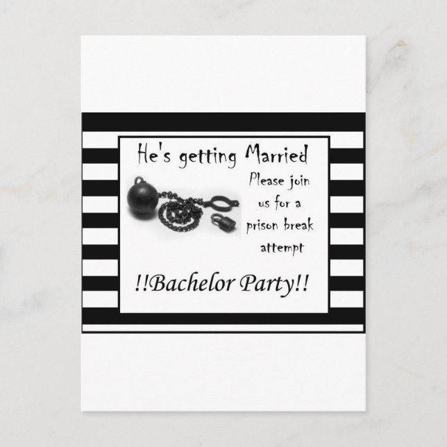 Carte Postale Invitation de la fête de baccalauréat - interrupti (Devant)