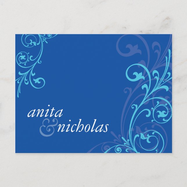 Carte Postale INVITATION DE MARIAGE :: fabuleux 6 (Devant)