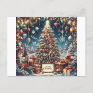 Carte postale Invitation de Noël Extraordinaire