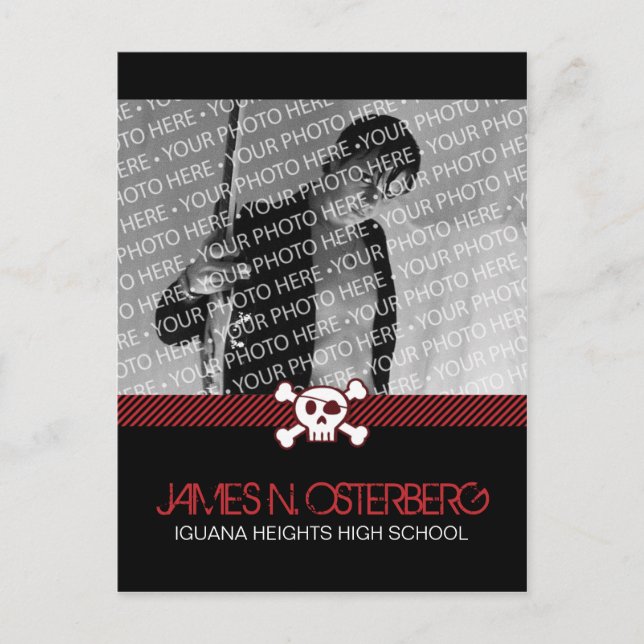 Carte postale Invitation du Rockin' Party (Devant)