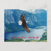 Carte postale Invitation Eagle