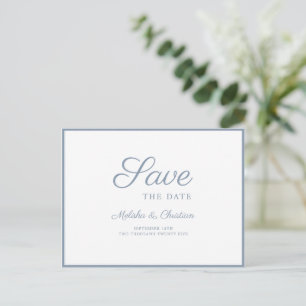 Carte Postale Invitation Enregistrer La Date.