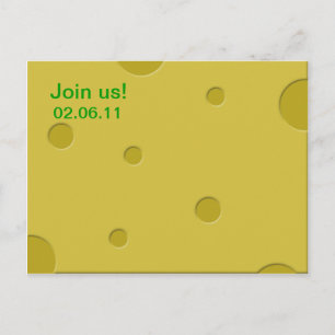 Carte Postale invitation fromage