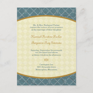 Carte Postale Invitation Hannah