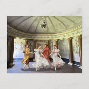 Carte postale Invitation Minuet