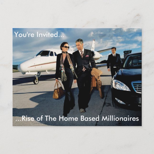 Carte postale Invitation Réunion (Devant)