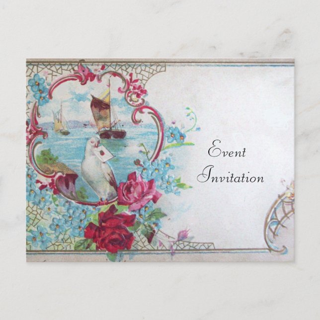 Carte postale Invitation ROMANTICA (Devant)