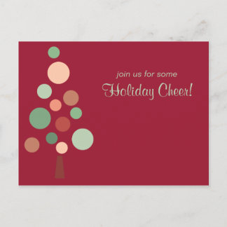 Carte Postale Invitation vacances Dotty Tree
