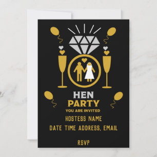 Carte postale Invitations originaux de la partie d