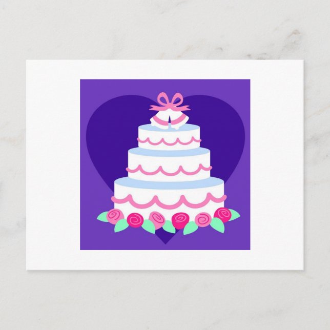 Carte Postale Invite de mariage (Devant)