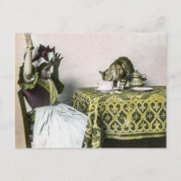Invité non invité Bad Kitty Tea Party fille Vintag