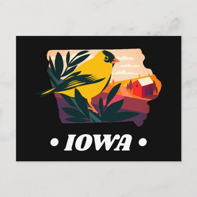 Carte postale Iowa (Devant)