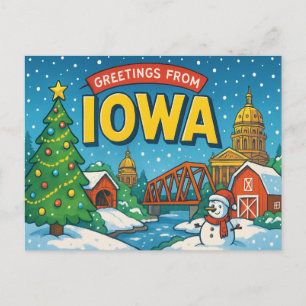 Carte postale IOWA
