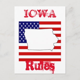 CARTE POSTALE IOWA