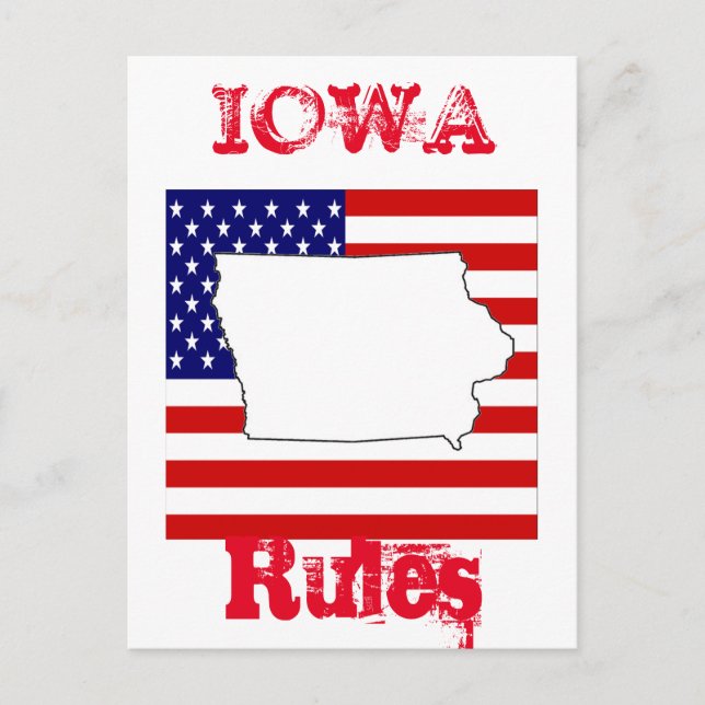 CARTE POSTALE IOWA  (Devant)