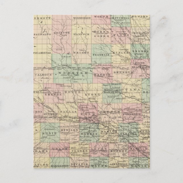 Carte Postale Iowa 2 (Devant)