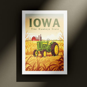 Carte Postale Iowa vintage