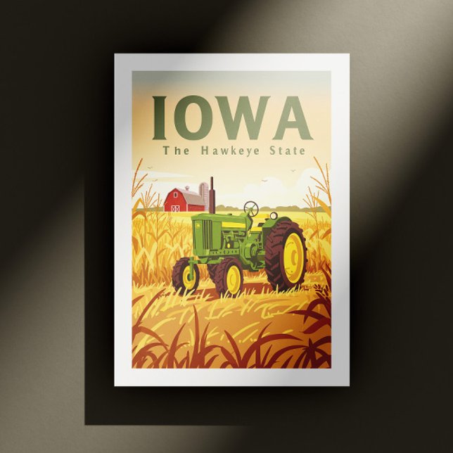 Carte Postale Iowa vintage (Créateur téléchargé)