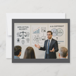 Carte Postale IP, AI et droit d'auteur