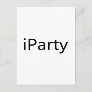 Carte Postale iParty
