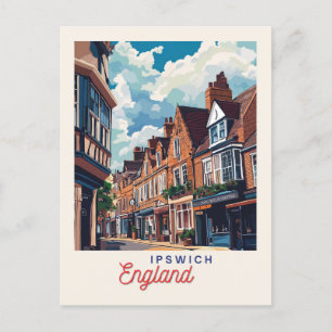Carte Postale Ipswich charmant Angleterre