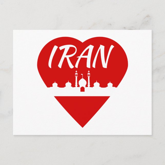 Carte Postale Iran Heart (Devant)