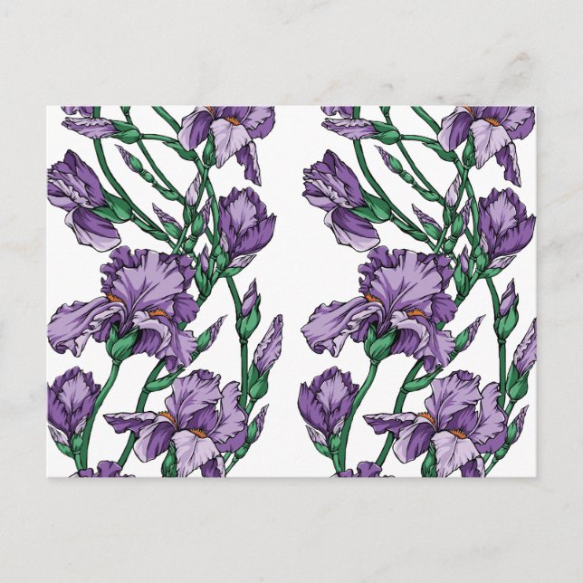 Carte Postale Iris (Devant)