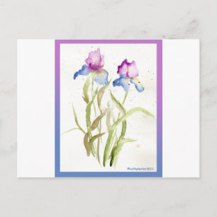 Carte Postale Iris