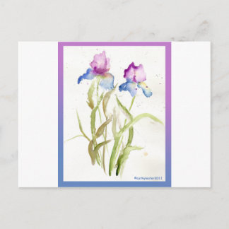 Carte Postale Iris