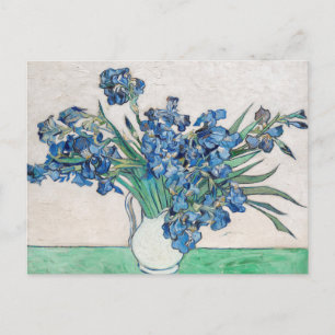 Carte Postale Iris bleus par Vincent Van Gogh Beaux-Arts