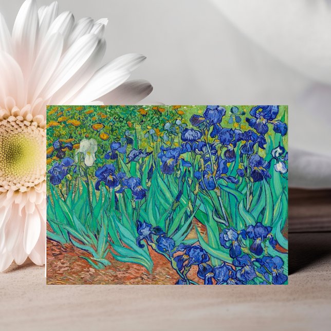 Carte postale Irises de Vincent van Gogh (Vincent van Gogh's Irises Postcard)
