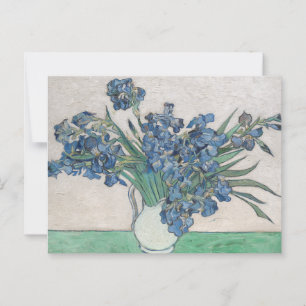 Carte Postale Irises par van Gogh :