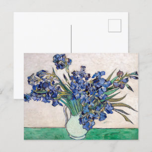 Carte Postale Irises   Vincent van Gogh