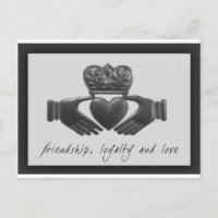 Irish Claddagh, amitié, loyauté et amour