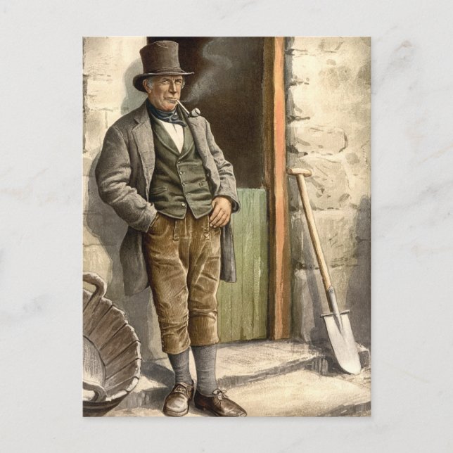 Carte Postale Irish Peasant Farmer (Devant)