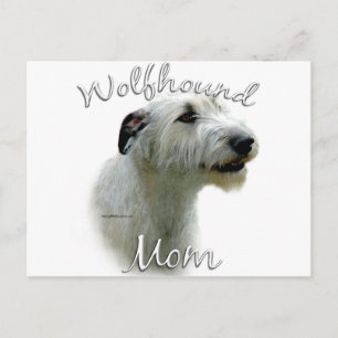 Carte Postale Irish Wolfhound Maman 2