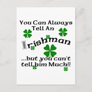 Carte Postale Irishman - Vous Pouvez Toujours Dire...