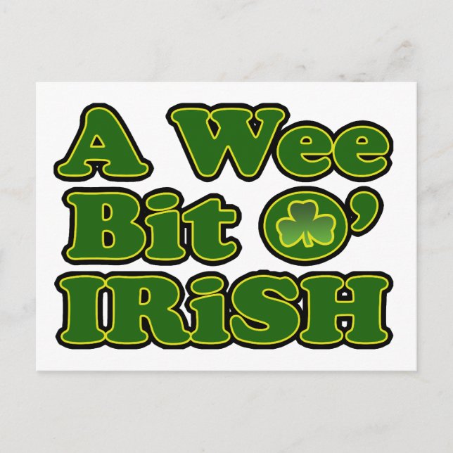 Carte postale irlandaise (Devant)